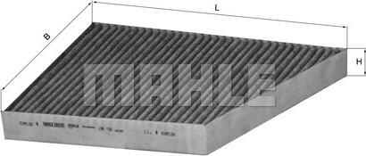 MAHLE LAK 156 - Suodatin, sisäilma inparts.fi