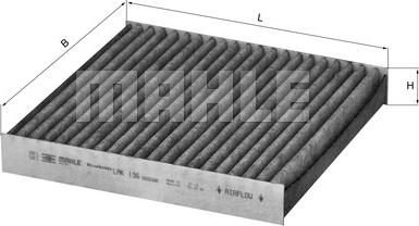 MAHLE LAK 136 - Suodatin, sisäilma inparts.fi