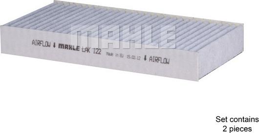 MAHLE LAK 122/S - Suodatin, sisäilma inparts.fi