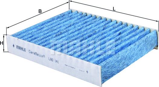 MAHLE LAO 141 - Suodatin, sisäilma inparts.fi