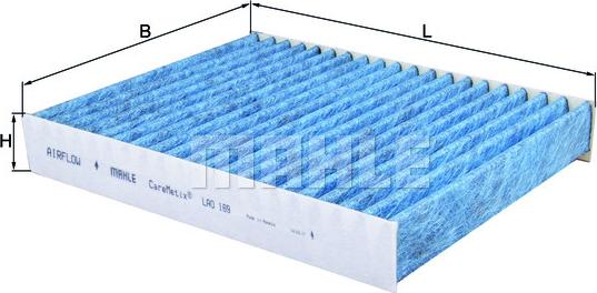 MAHLE LAO 169 - Suodatin, sisäilma inparts.fi