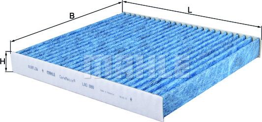 MAHLE LAO 888 - Suodatin, sisäilma inparts.fi