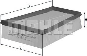 MAHLE LX 957/3 - Ilmansuodatin inparts.fi