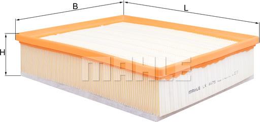 MAHLE LX 4479 - Ilmansuodatin inparts.fi