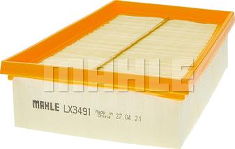 MAHLE LX 3491 - Ilmansuodatin inparts.fi