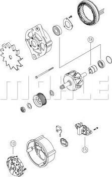 MAHLE MG 500 - Laturi inparts.fi