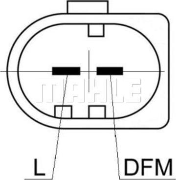 MAHLE MG 1069 - Laturi inparts.fi