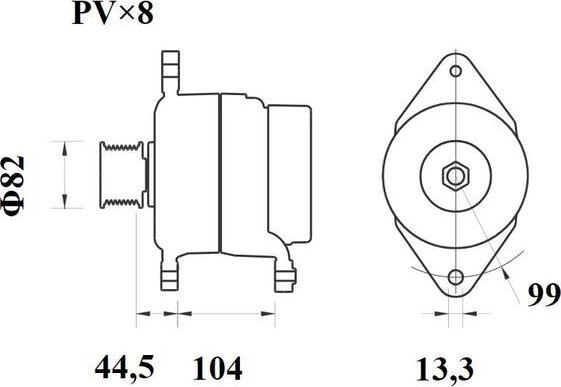 MAHLE MG 1189 - Laturi inparts.fi