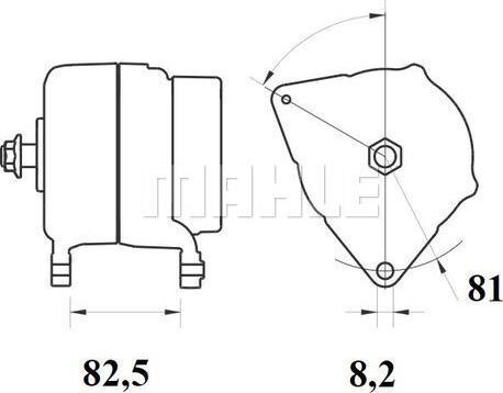 MAHLE MG 1138 - Laturi inparts.fi