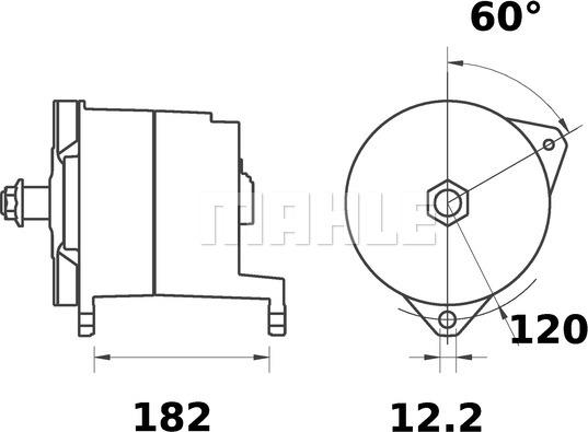 MAHLE MG 290 - Laturi inparts.fi