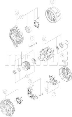 MAHLE MG 23 - Laturi inparts.fi