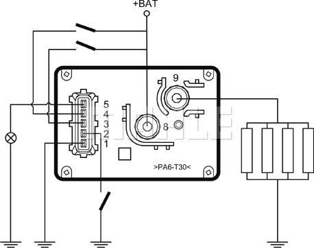 MAHLE MHG 56 - Ohjainlaite, hehkutusjärjest. inparts.fi