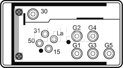 MAHLE MHG 30 - Ohjainlaite, hehkutusjärjest. inparts.fi
