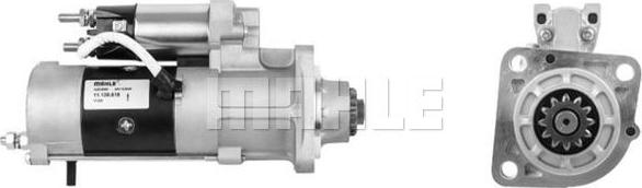 MAHLE MS 782 - Käynnistinmoottori inparts.fi