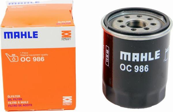 MAHLE OC 986 - Öljynsuodatin inparts.fi