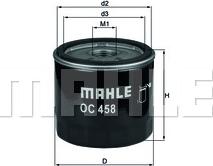 MAHLE OC 458 - Öljynsuodatin inparts.fi