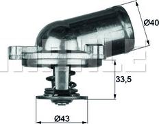 MAHLE TI 22 87 AP - Termostaatti, jäähdytysneste inparts.fi