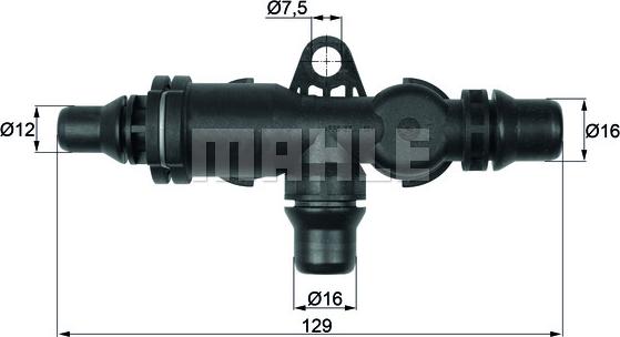 MAHLE TO 4 82 - Termostaatti, öljynjäähdytys inparts.fi