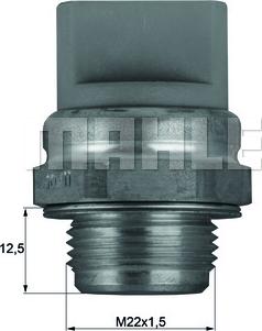 MAHLE TSW 11 - Lämpökytkin, jäähdyttimen puhallin inparts.fi