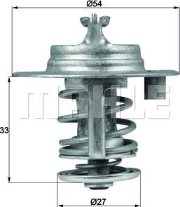 MAHLE TX 95 83D - Termostaatti, jäähdytysneste inparts.fi