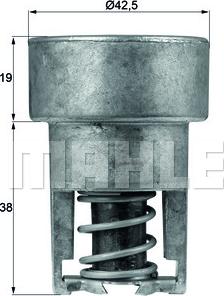 MAHLE TX 98 82 - Termostaatti, jäähdytysneste inparts.fi