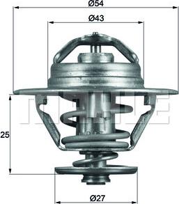 MAHLE TX 93 83D - Termostaatti, jäähdytysneste inparts.fi