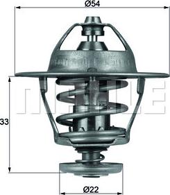 MAHLE TX 53 85D - Termostaatti, jäähdytysneste inparts.fi