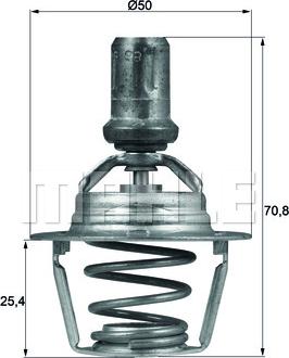 MAHLE TX 66 86D - Termostaatti, jäähdytysneste inparts.fi