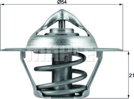 MAHLE TX 112 83D - Termostaatti, jäähdytysneste inparts.fi