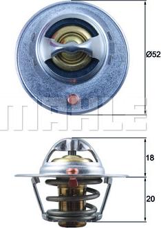 MAHLE TX 185 82D - Termostaatti, jäähdytysneste inparts.fi