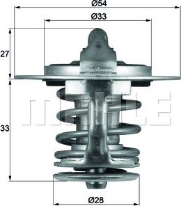 MAHLE TX 84 77 - Termostaatti, jäähdytysneste inparts.fi