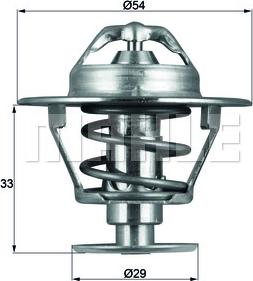 MAHLE TX 86 76D - Termostaatti, jäähdytysneste inparts.fi