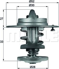 MAHLE TX 80 83 - Termostaatti, jäähdytysneste inparts.fi