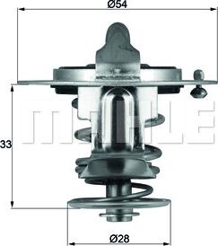 MAHLE TX 72 85D - Termostaatti, jäähdytysneste inparts.fi