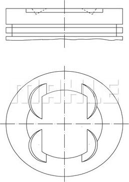 MAHLE 083 22 00 - Männät inparts.fi