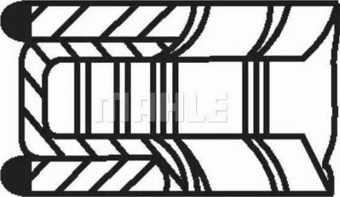 MAHLE 014 73 V2 - Männänrengassarja inparts.fi