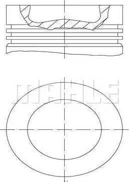 MAHLE 003 16 10 - Männät inparts.fi