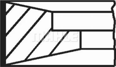 MAHLE 001 RS 00109 0N3 - Männänrengassarja inparts.fi