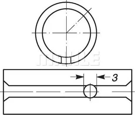 MAHLE 029 BB 18832 300 - Laakerin holkki, kiertokanki inparts.fi