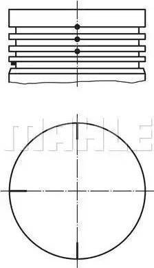 MAHLE 022 04 04 - Männät inparts.fi