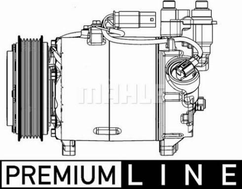 MAHLE ACP 598 000P - Kompressori, ilmastointilaite inparts.fi