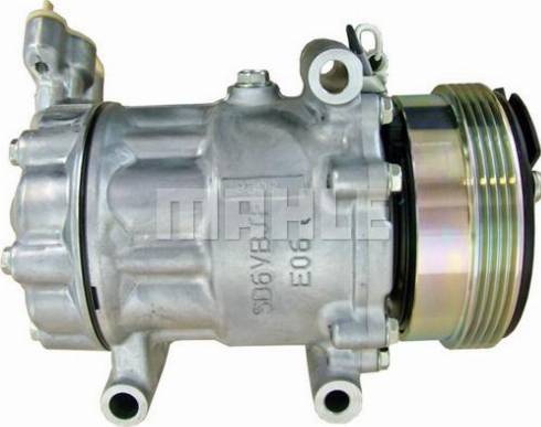 MAHLE ACP 1252 000P - Kompressori, ilmastointilaite inparts.fi