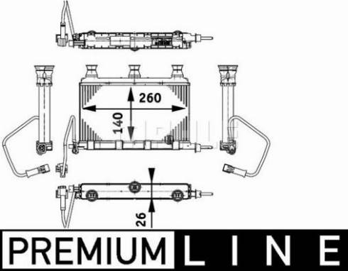 MAHLE AH 114 000P - Lämmityslaitteen kenno inparts.fi