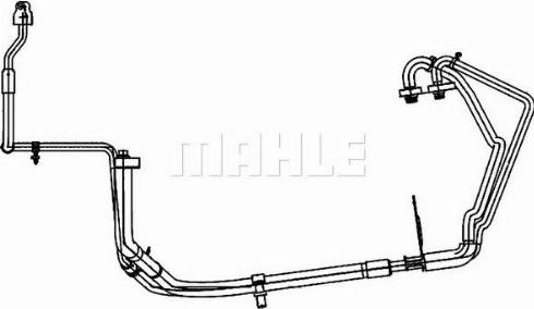 MAHLE AP 109 000P - Korkeapaine / matalapainejohto, ilmastointilaite inparts.fi