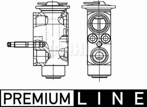 MAHLE AVE 96 000P - Paisuntaventtiili, ilmastointilaite inparts.fi