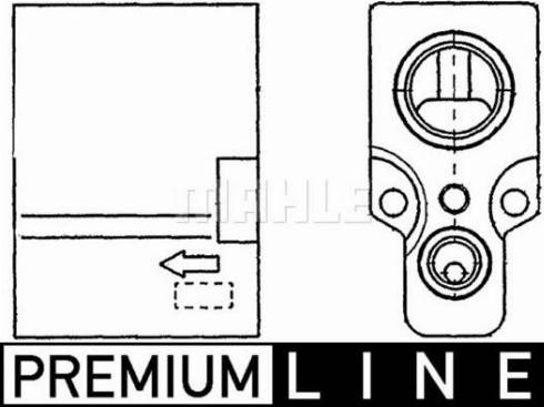 MAHLE AVE 63 000P - Paisuntaventtiili, ilmastointilaite inparts.fi