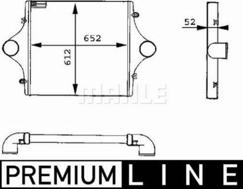 MAHLE CI 92 000P - Välijäähdytin inparts.fi