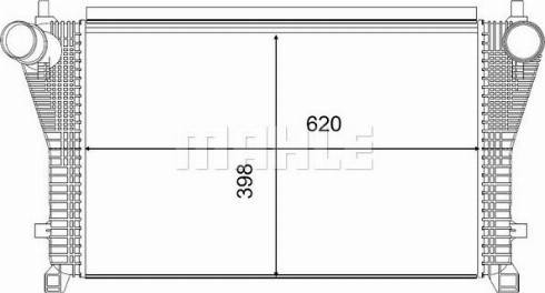 MAHLE CI 607 000S - Välijäähdytin inparts.fi