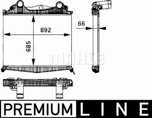 MAHLE CI 109 000P - Välijäähdytin inparts.fi