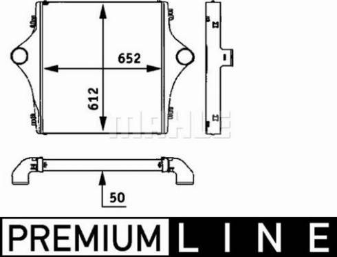 MAHLE CI 108 000P - Välijäähdytin inparts.fi